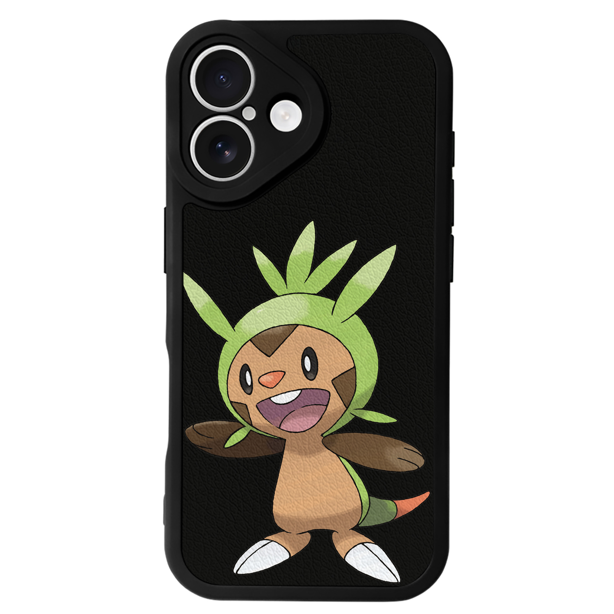 （画像用） ポケットモンスター Pokémon 【iPhone 16シリーズ対応】シリコンスマホケース（レザー調） 材質：シリコン
